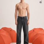 Charcoal black Relaxed Fit Jeans