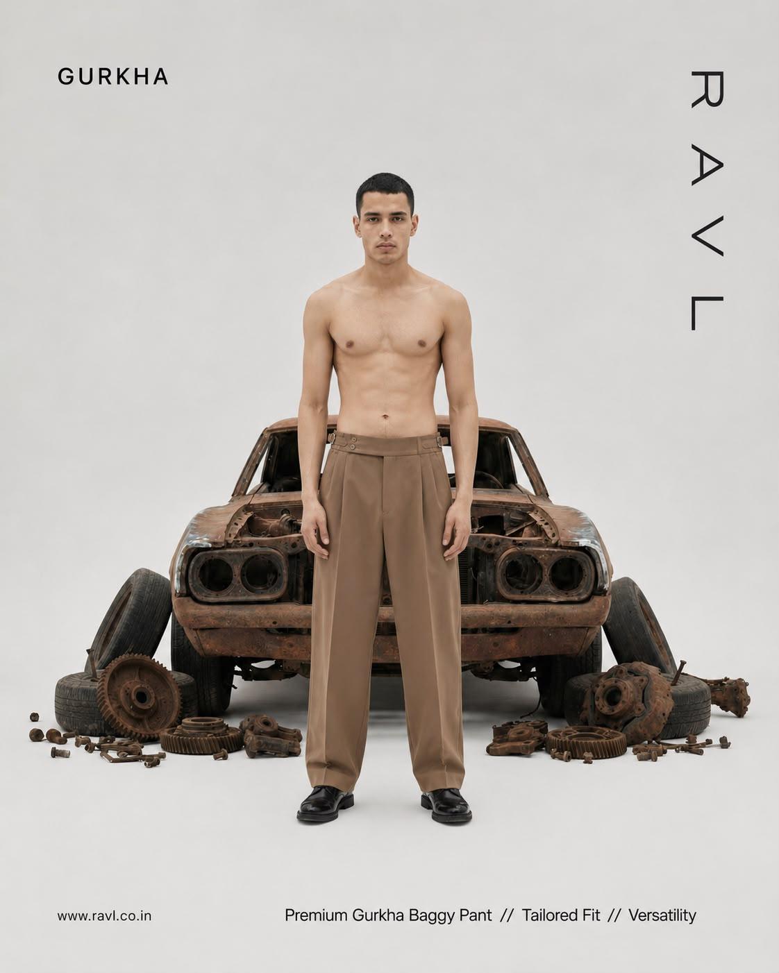 Gurkha Baggy Fit Trousers