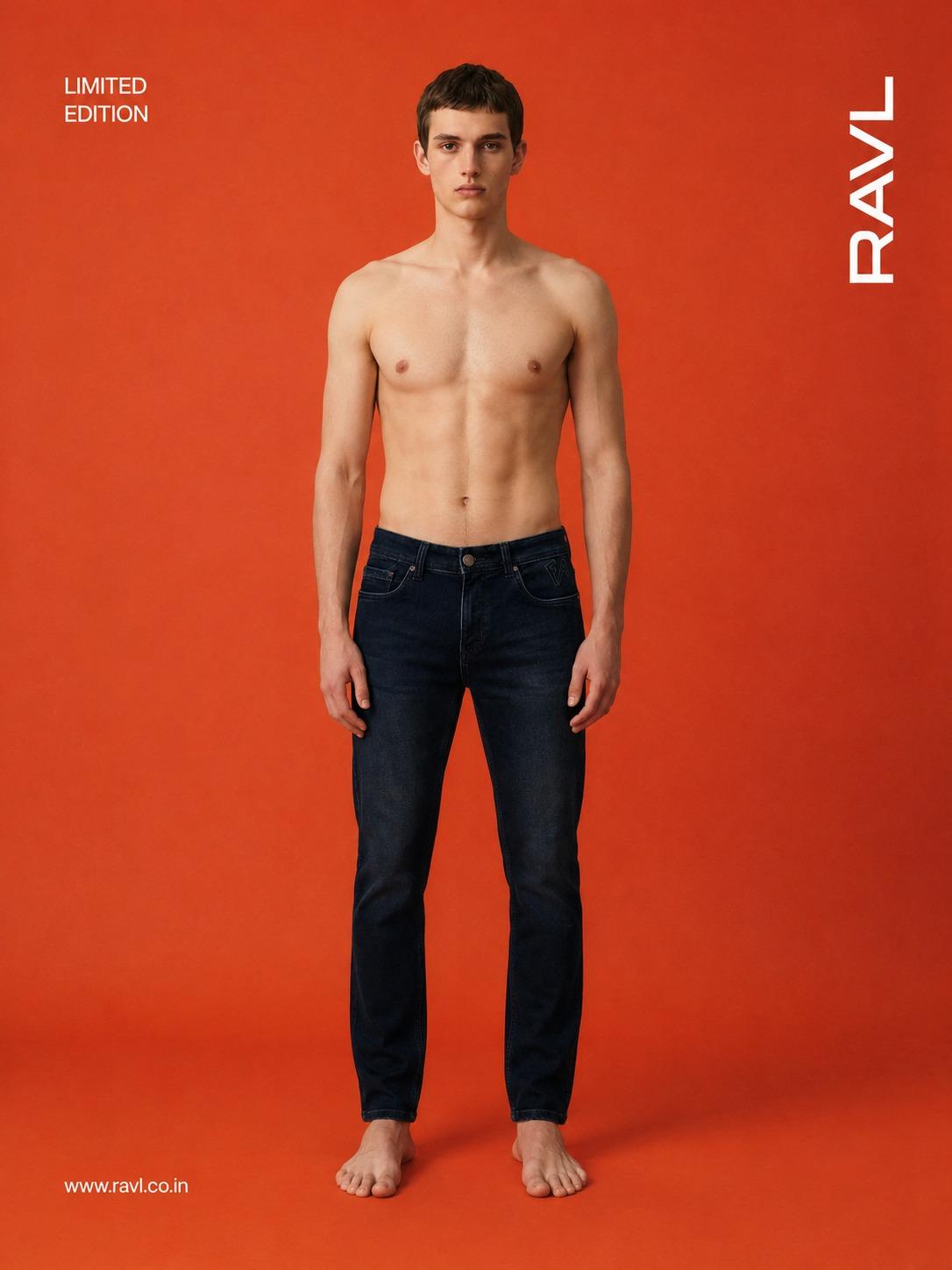 Dark Indigo Classic Straight Fit Jeans
