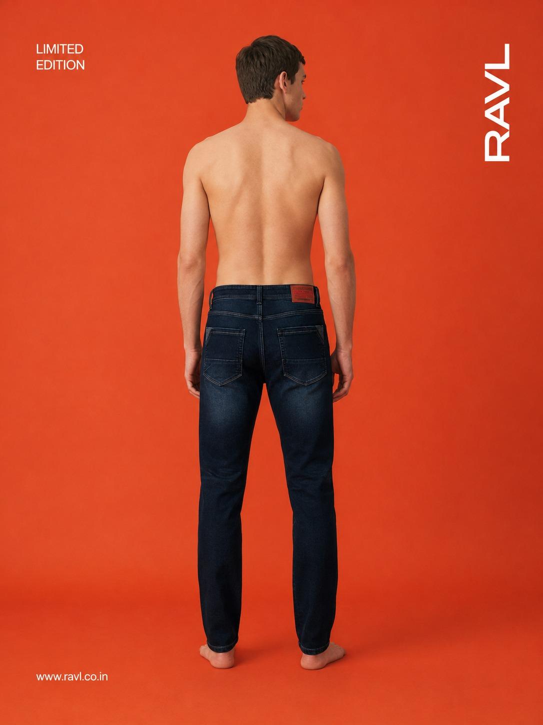 Dark Indigo Classic Straight Fit Jeans