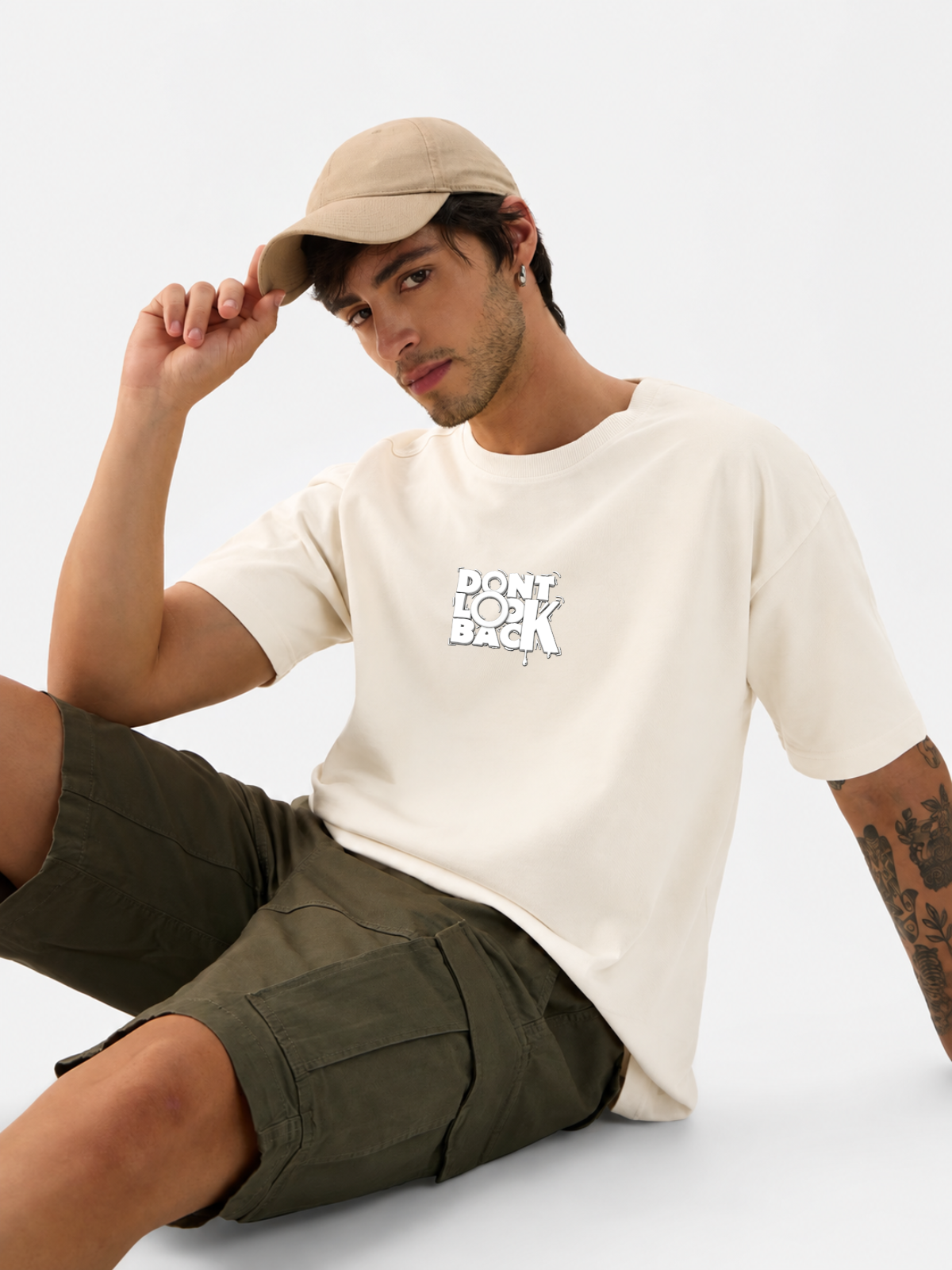 Oversized Lazy Cat T-Shirt