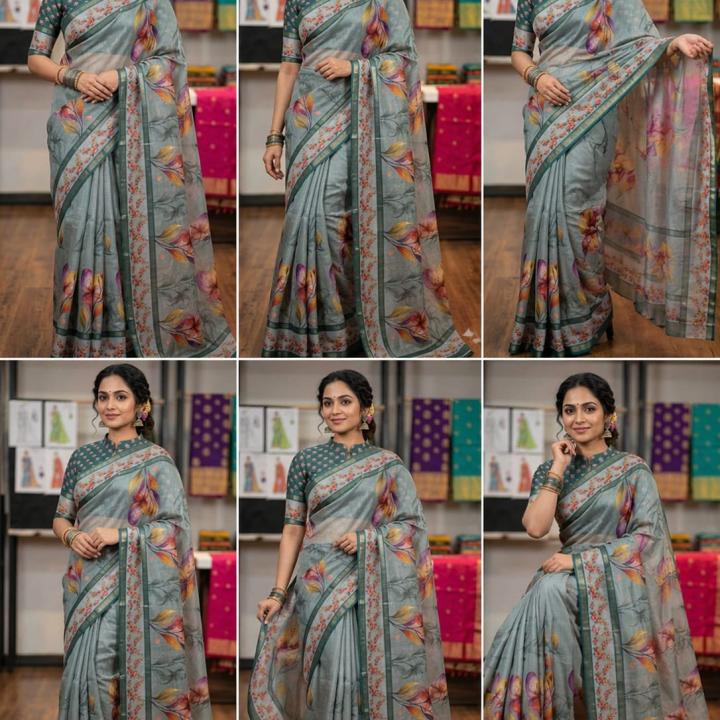 Ethereal Bloom Kota Cotton Saree