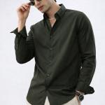 Classic Dark Olive Green Shirt