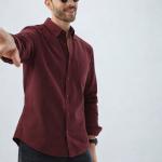 Classic Maroon Shirt - Button Down
