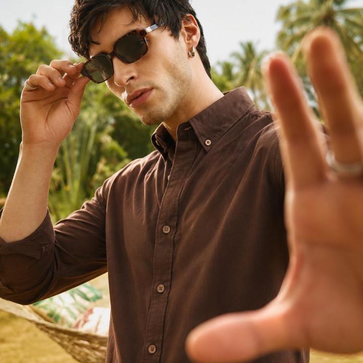 Cocoa Brown Oxford Shirt