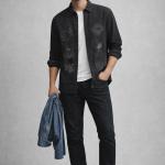 Men’s Premium Denim Shirt - Embroidery